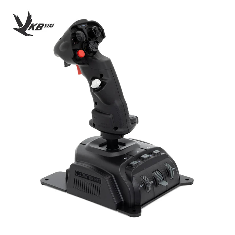 VKB Gladiator NXTフライトスティック左右＋純正マウント Gladiator NXT EVO 'Space Combat Edition' - Right Hand (US) – VKBSIM US
